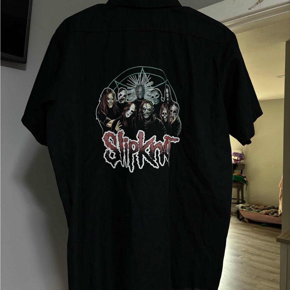 Slipknot Graphic Black Shirt